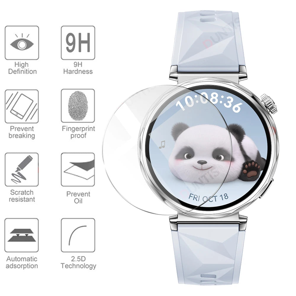 Screen Protector Glass for Huawei Watch GT5 Pro 46mm 42mm 41mm Scratch resistant HD Protective Glass for Watch GT 5 Accessories
