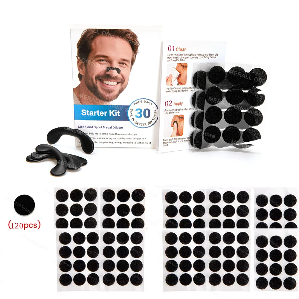 Nasal Dilator Sleep Nasal Breathing Dilators Starter Kit Nose Breathe Strips Nasal Strips Reduce Snoring Increase Air